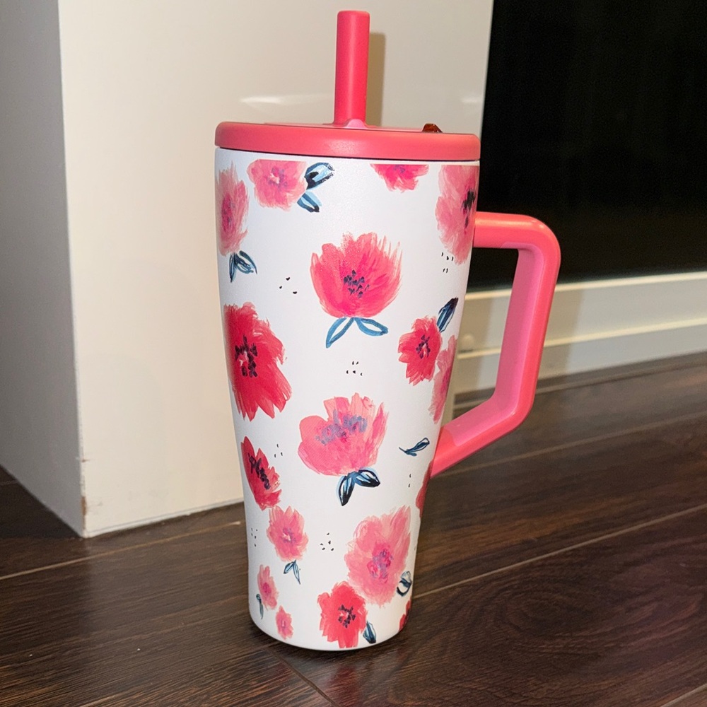 Brumate Reverie floral flower 30 oz Era Tumbler with Handle
